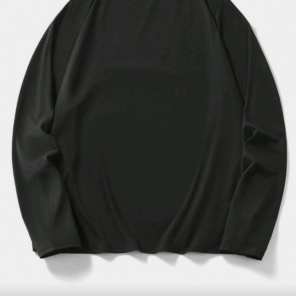 Black Heart Print Women's Top - Picture 3 of 4